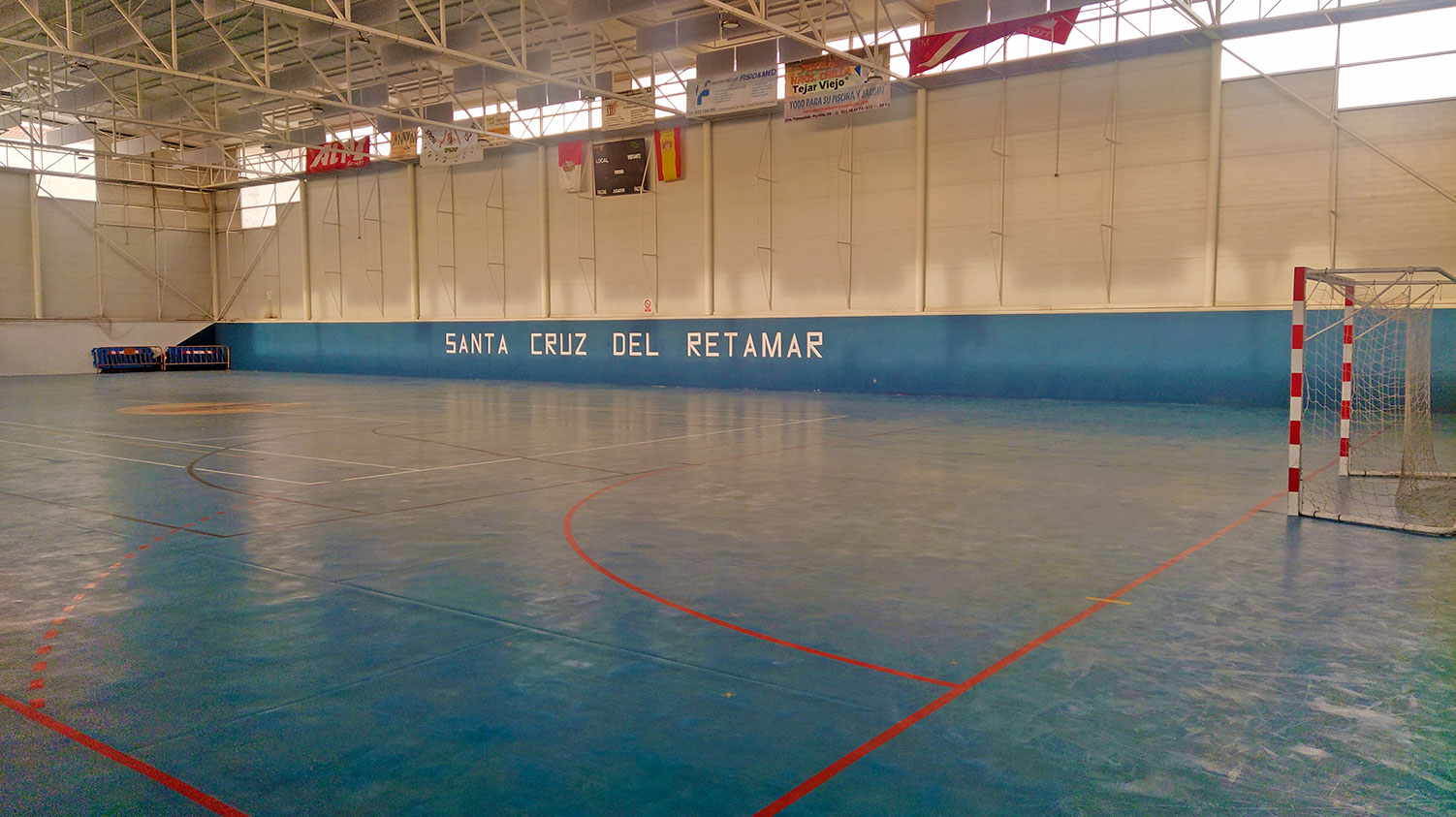 Instalaciones - Pabellón Cubierto Juan Pablo II - Concejalía de Deportes del Ayuntamiento de Santa Cruz del Retamar