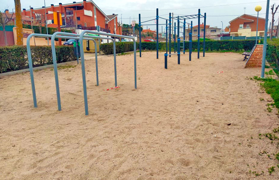 Instalaciones - Parque Calistenia Manuel Recio - Concejalía de Deportes del Ayuntamiento de Santa Cruz del Retamar